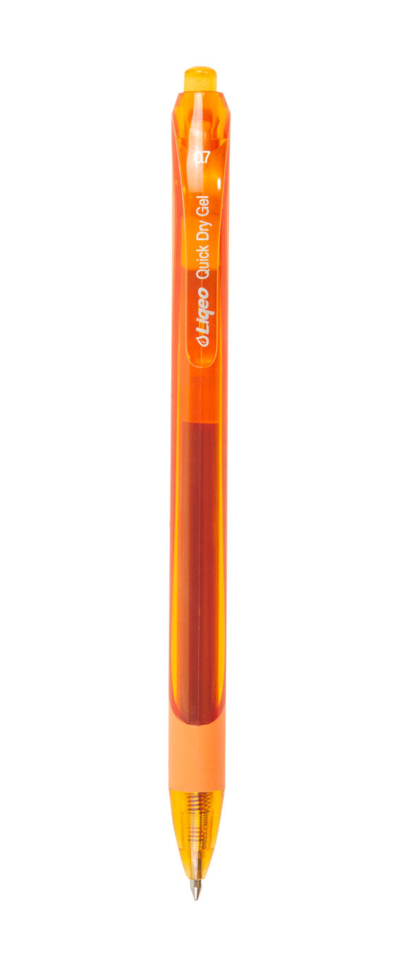 G-7008B-040<br>Liqeo Instant Dry Gel Pen<br>0.7 mm Orange